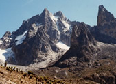 Peak of Mount Kenya